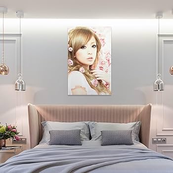 Amazon.co.jp: 浜崎あゆみキャンバス アートパネル ポスター